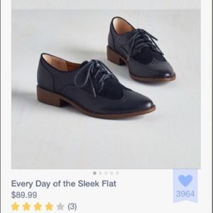 Navy Blue Oxford Loafers